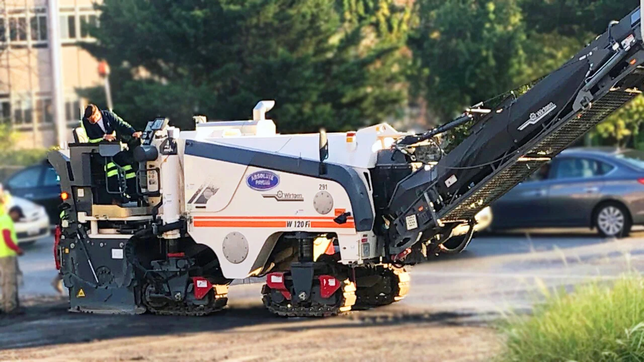 Asphalt Milling Rental — Absolute Paving, Inc.