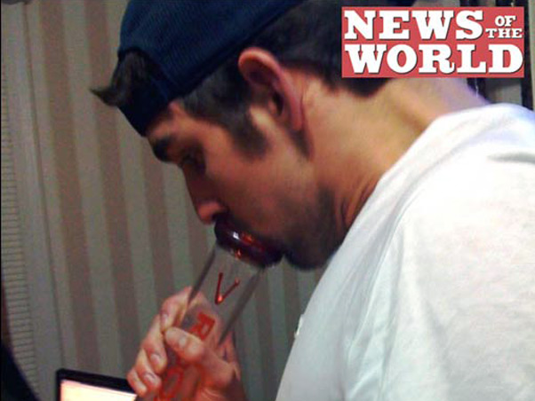 Phelps tendo Piras Olímpicas. 