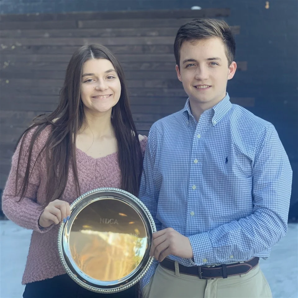 In 2019, Sophie Verska’ 20 and Will Sjostrom ‘20 placed 3rd overall in the nation at the NDCA National Championships. This is the best finish for the program at a National Championship in school history.