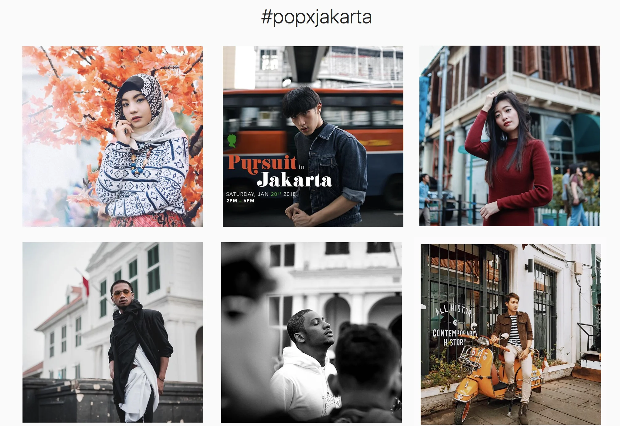 Select photos above via #PoPxJakarta