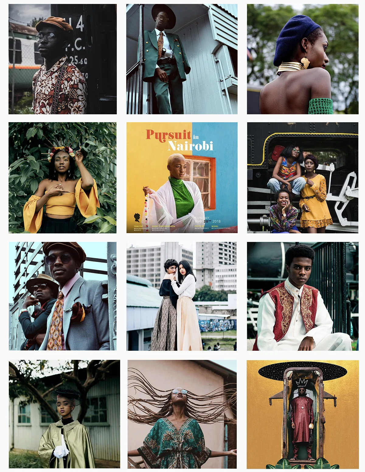 Photos above aggregated via #PoPxNairobi