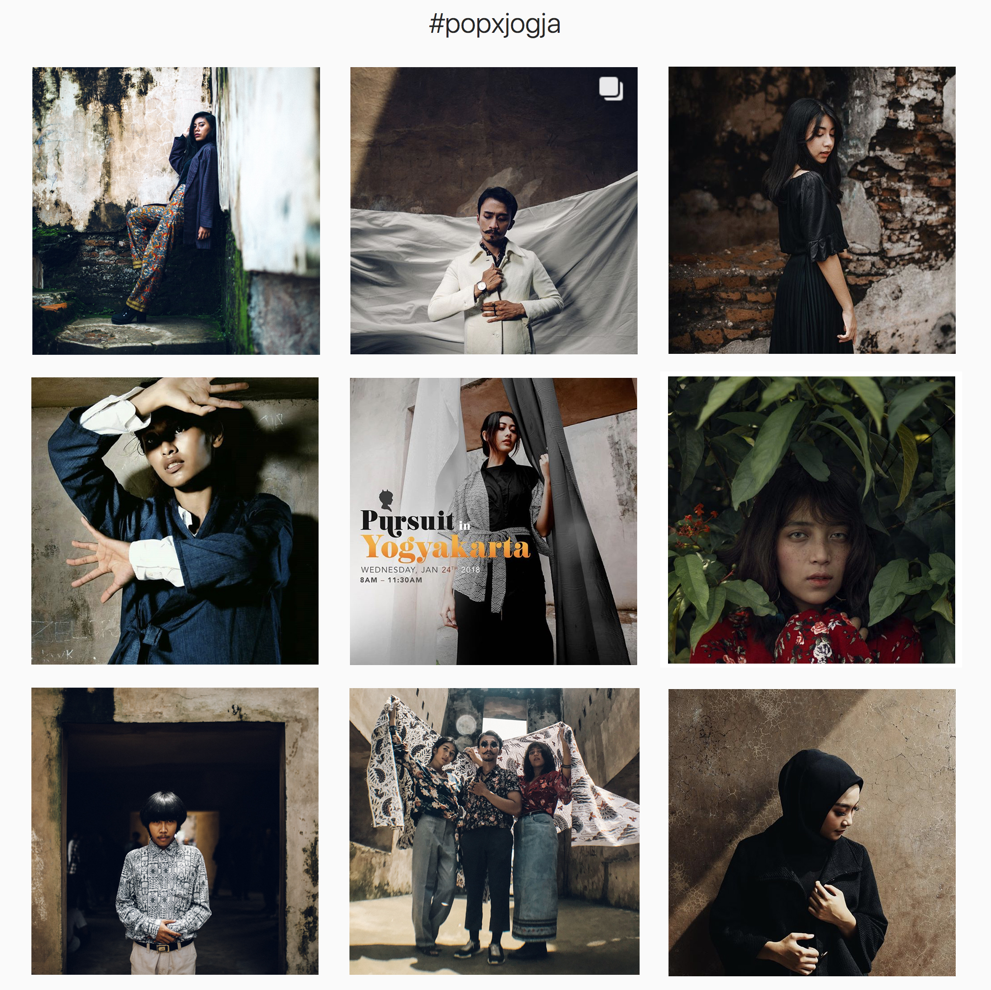 Select photos above via #PoPxJogya