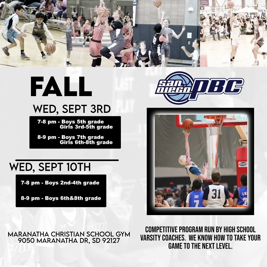 Fall tryouts updated