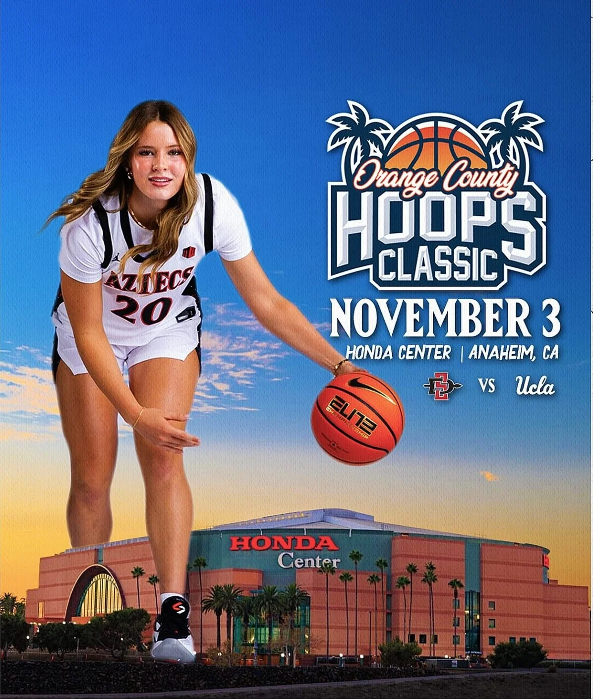 From the San Diego PBC hardwood to the D1 spotlight 🏀🔥 We&rsquo;re proud to see one of our own taking the court with San Diego State Women&rsquo;s Basketball as they open the season against #3 UCLA tonight!

Keep chasing greatness and representing 