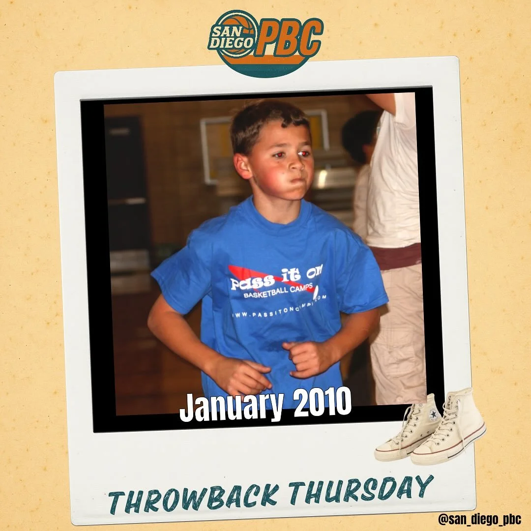THROWBACK THURSDAY 📸
Back in 2010 when PBC ran our Pass It On camps &mdash; teaching the fundamentals and passing on the love of the game.
Crazy to see how far we&rsquo;ve come&hellip; and how the mission is still the same. 💙🏀

#ThrowbackThursday 