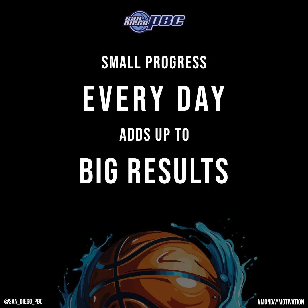 Small progress isn&rsquo;t flashy &mdash; but it&rsquo;s powerful. Every rep. Every practice. Every day. It all adds up. 💪🏀
Keep stacking wins, PBC Family.

#MondayMotivation #PBCFamily #SanDiegoPBC #PBCPride #YouthBasketball #BasketballTraining #P