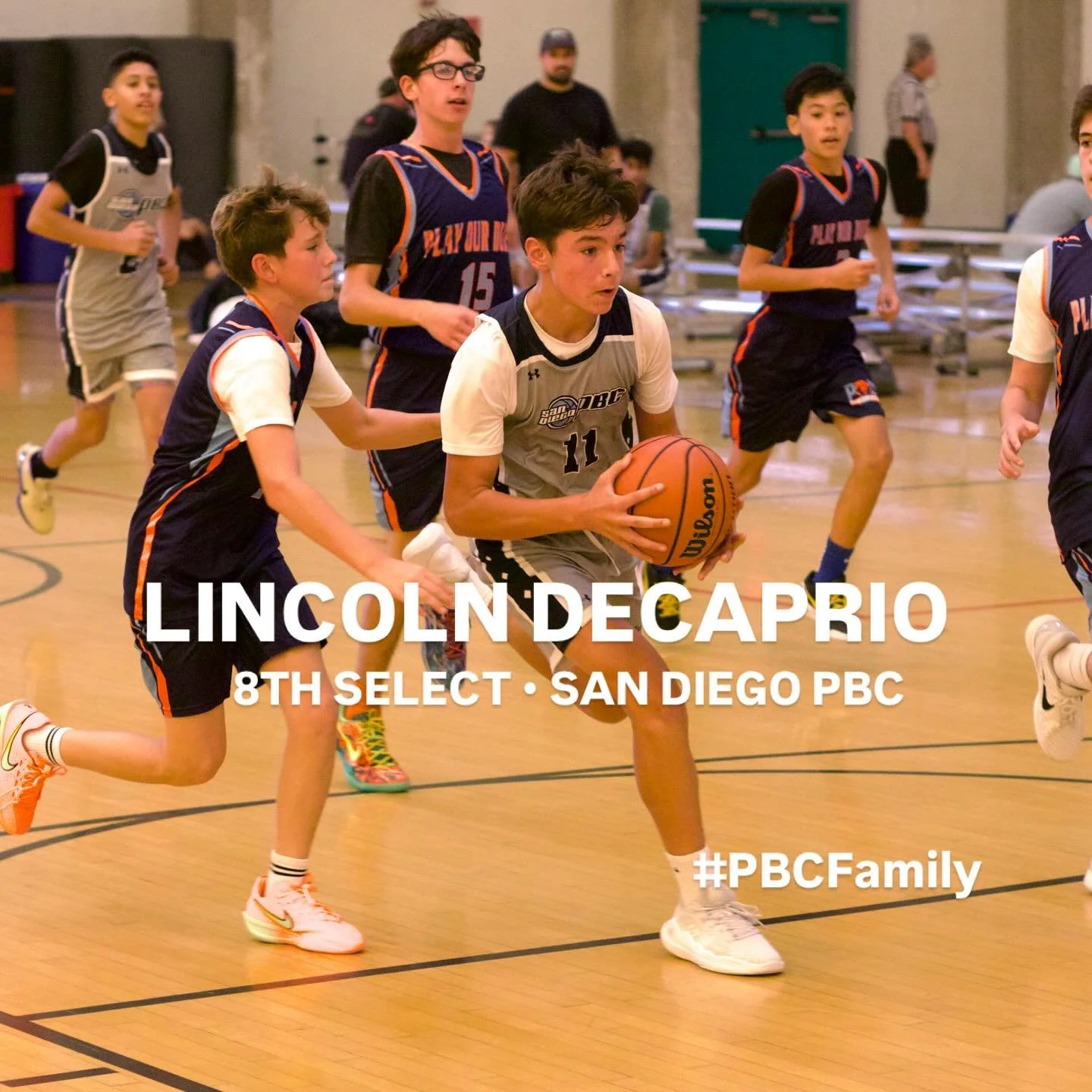 Player Profile: Lincoln DeCaprio 🔥
Our 8th Select standout continues to dominate with his toughness, skill, and competitive edge.
Lincoln brings it every game &mdash; leadership, confidence, and big-time plays.
Keep going, Lincoln! 💙🏀

#SanDiegoPB