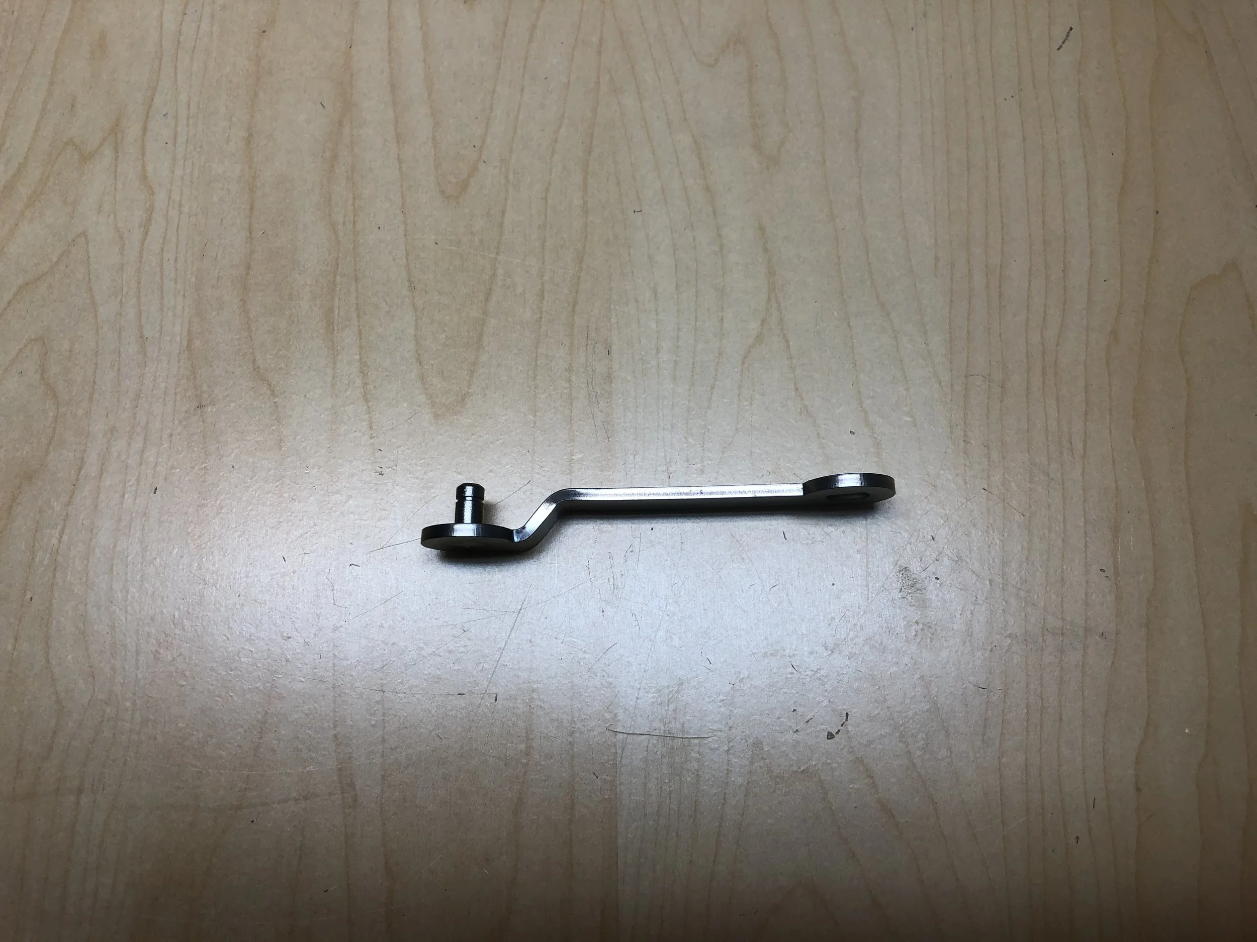 EARLY Cruisomatic/C6 Transmission Kickdown Lever --trucks & cars with column shift