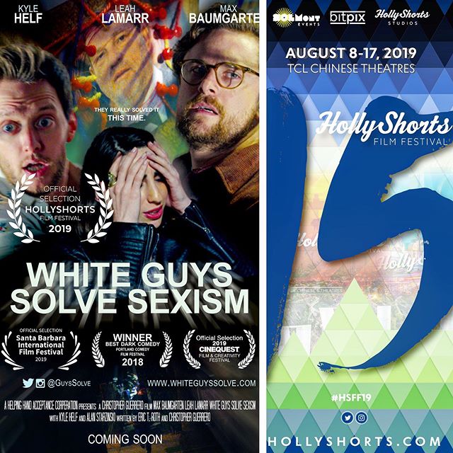 Well here is some very exciting news! @guyssolve is going to @hollyshorts next for the Oscar qualifying short film festival! Some of my favorite short films and filmmakers are involved! Also excited to be reunited with @danecook and @mo_abhat with their film "American Typecast" that premiered with us at @officialsbiff! Full circle!
.
.
.
.
.
.
.
.
.
.
.
.
#hsff19 #officialselections #congrats