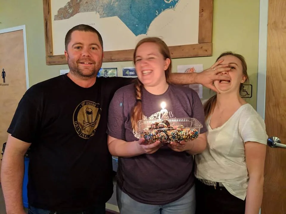 We just celebrated 2 years here at Brice’s and we took a moment to unwind after the mayhem. Thank you to all that attended and continue to support us.