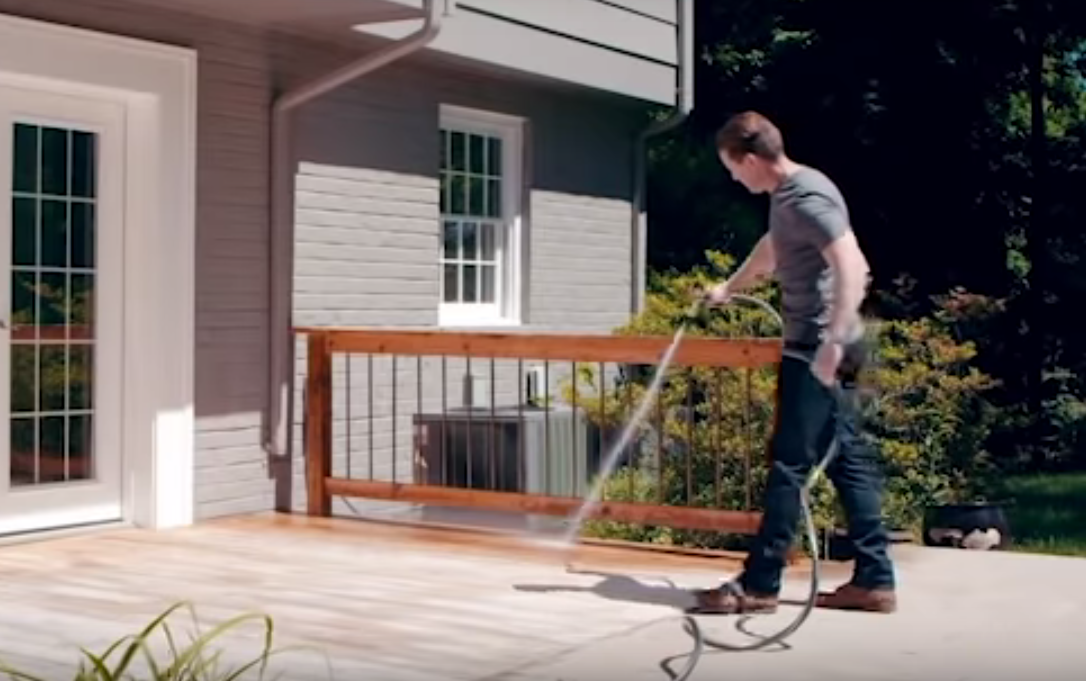 Deck Pressure Washing