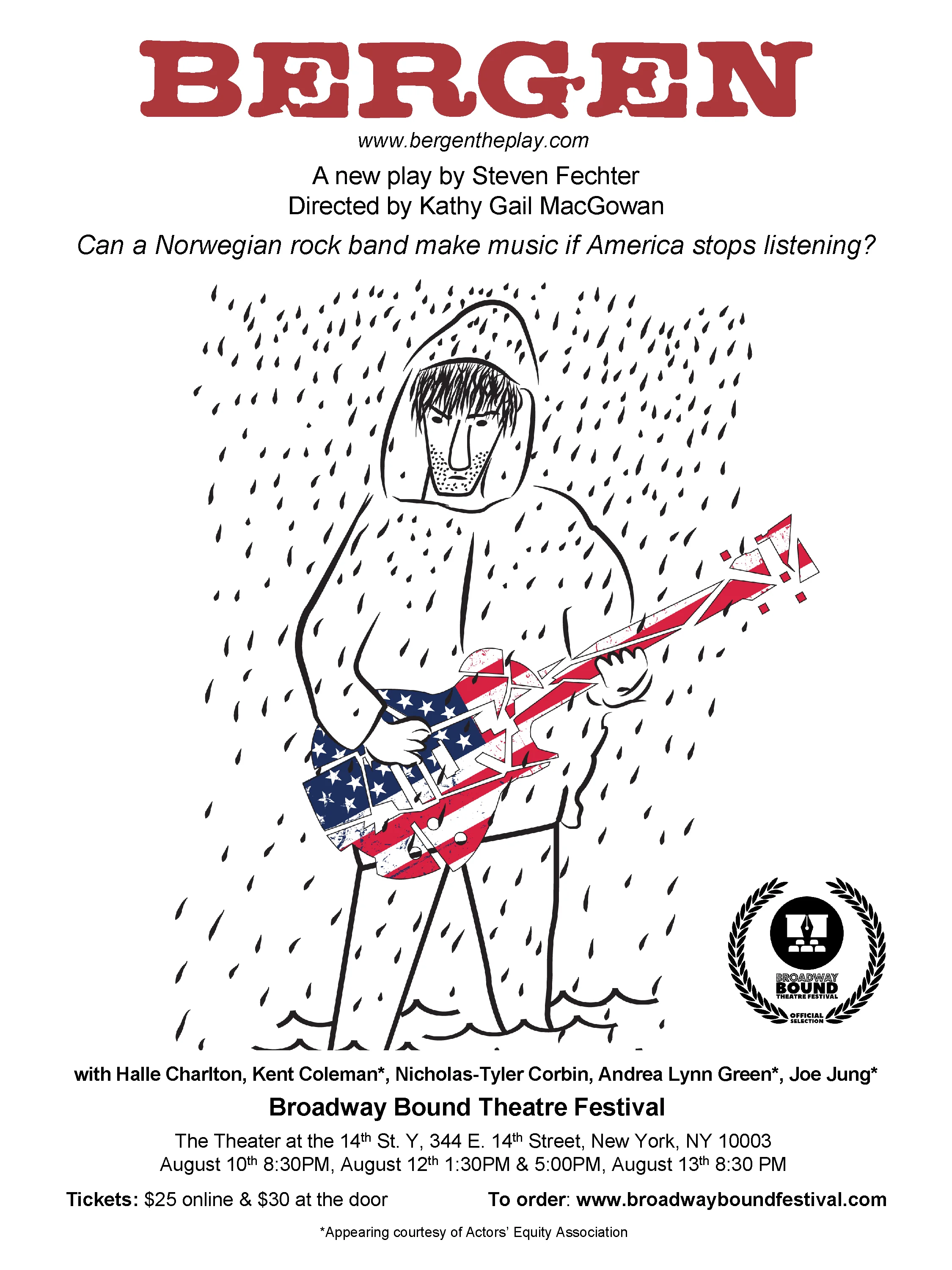 BERGEN by Steven Fechter @ The Broadway Bound Theatre Festival 