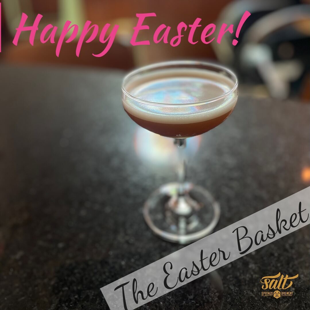 Happy Easter! What&rsquo;s Easter without a good old fashioned Easter Basket? Cotton Candy and Jelly Bean infused vodka, with Orange Juice, Cherry Juice and Pomegranate Grenadine, that is perfectly balanced with all of your favorite Easter Candy Flav