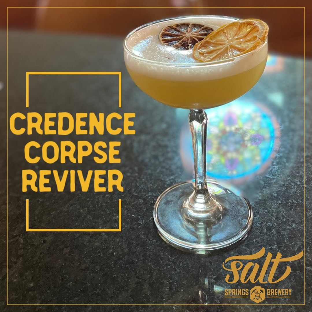 Spring is here, and with spring comes the revival of all the plant life and more that was dormant for the last few frigid cold months. What better way to celebrate than with a Creedence Corpse Reviver. Our take on a traditional &ldquo;Hair of the Dog