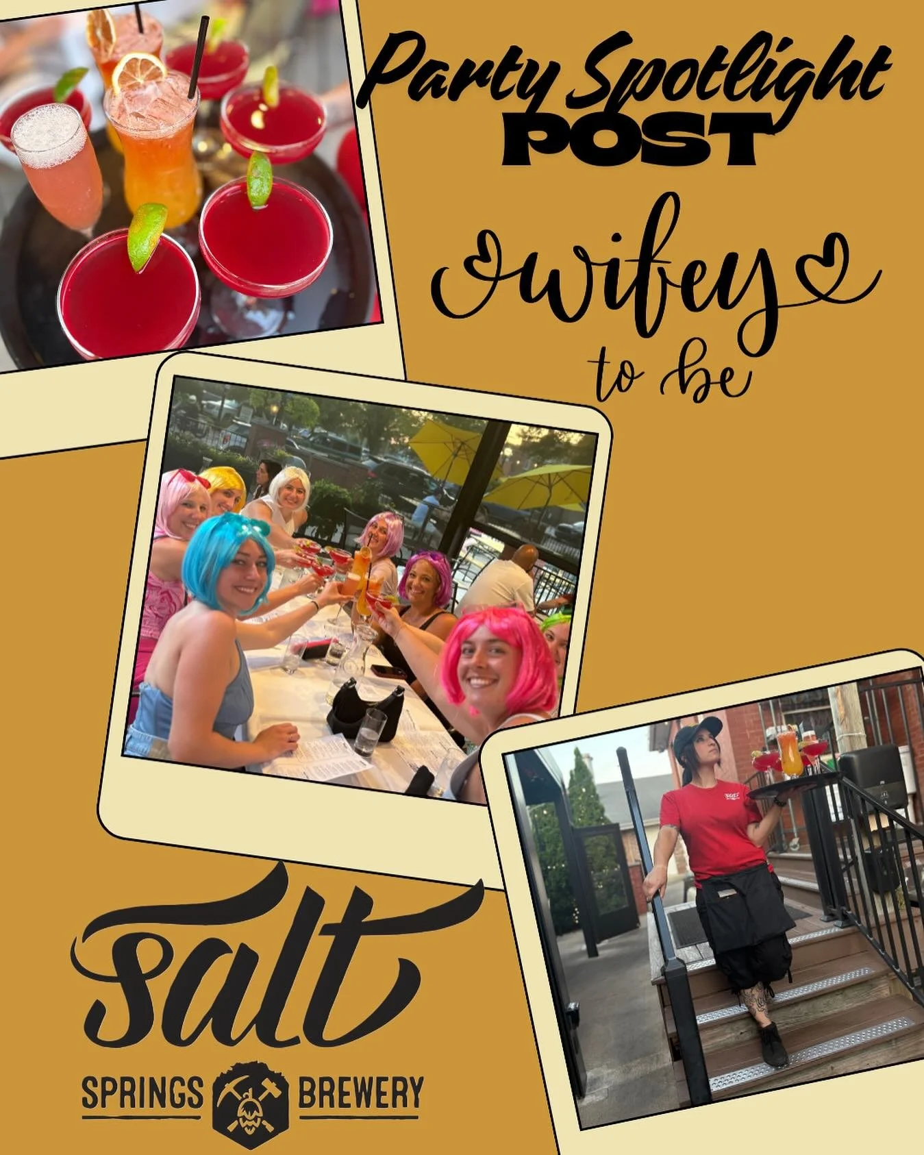 Cheers to love and good times! A These ladies brought the fun to Salt Springs Brewery for an epic bachelorette bash. Book your next celebration with us!
#BacheloretteVibes #SaltSpringsBrewery