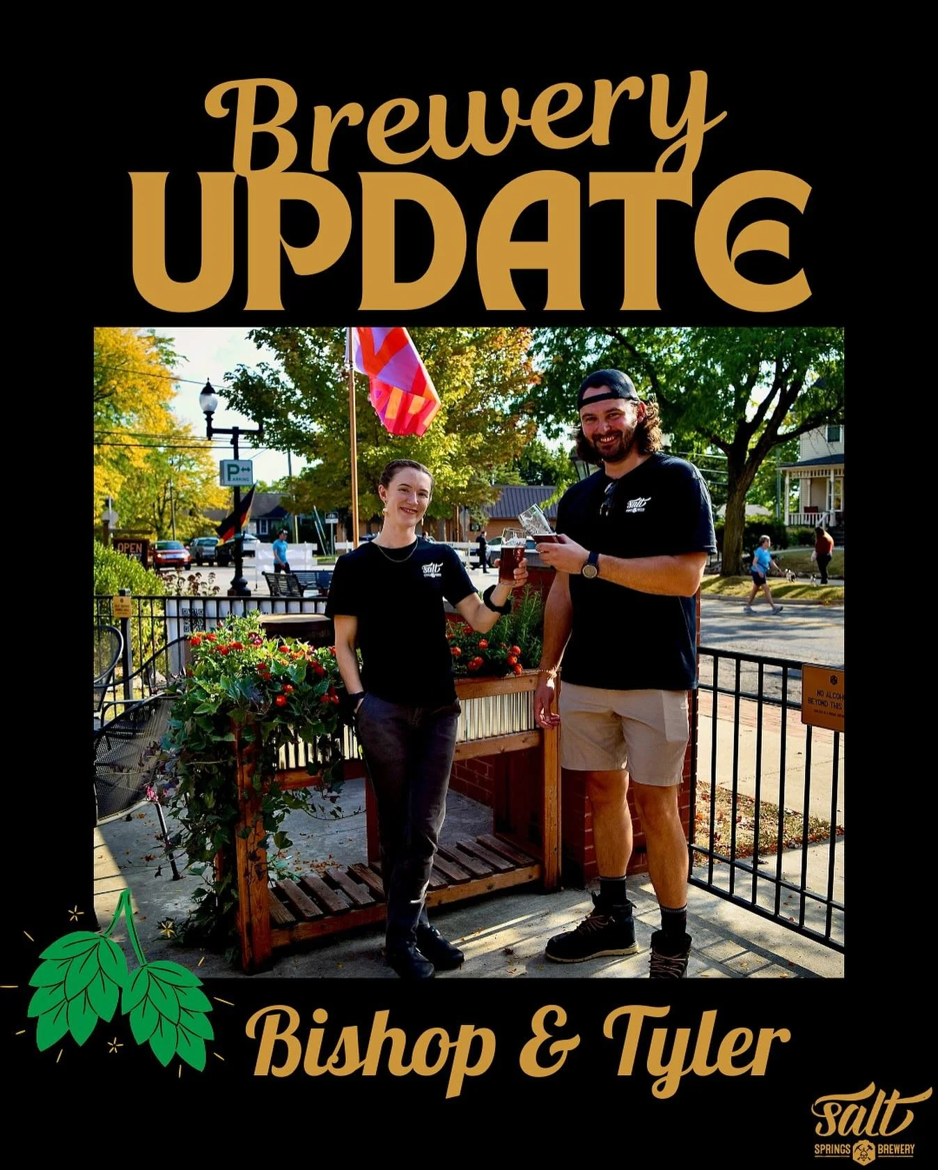Farewell to our talented brewer Bishop as she heads back to Tennessee&mdash;we&rsquo;ll miss her dearly but wish her the best! Thrilled to welcome back Tyler, a familiar face, to the team. Cheers to new beginnings! 🍺 #BreweryUpdate #SaltSpringsBrewe