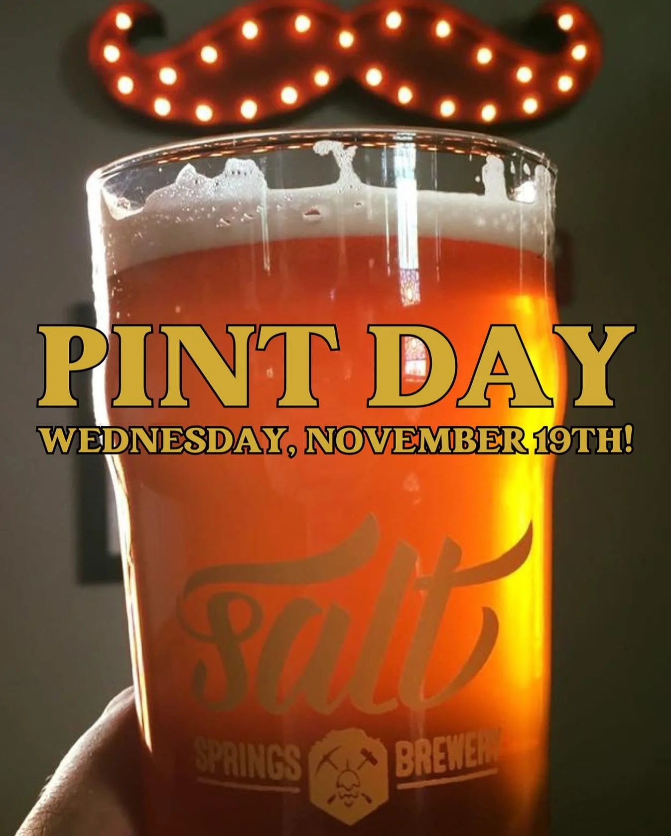 🍺 **PINT DAY IS COMING!** 

Mark your calendars for **Wednesday, November 19th** &ndash; Zeppelin is going BIG! Grab your favorite brew in a full **pint** at Springs Brewery. Same bold flavor, now with more to love. 

Who&rsquo;s raising a glass wit