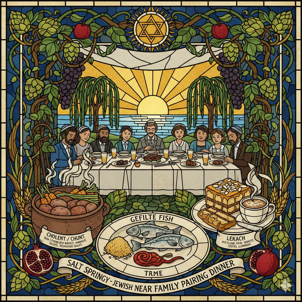 Pairing Dinner Series: Rosh Hashanah (Jewish New year)