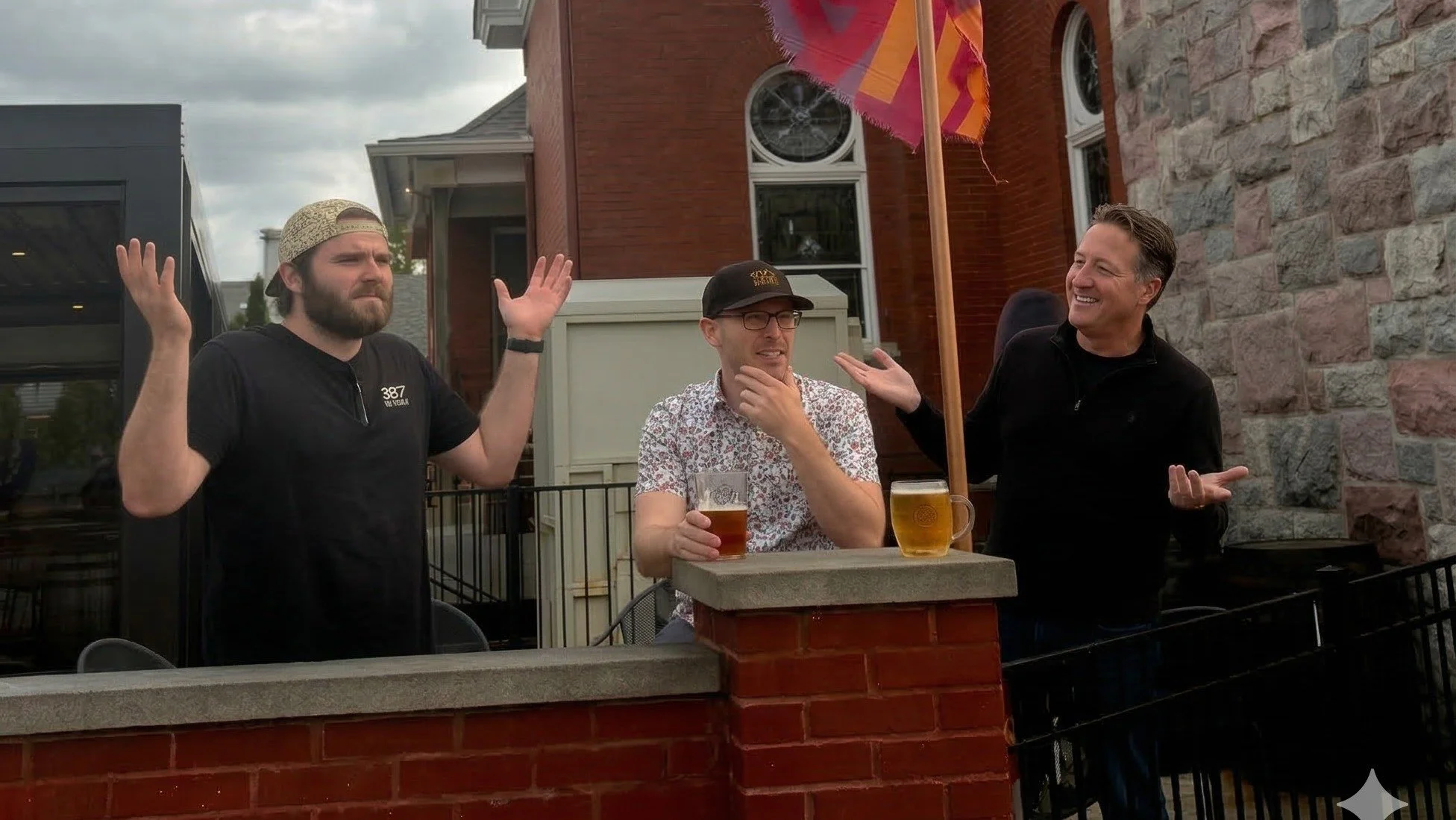 Is everyone secretly vampires? It's a SUNNY DAY and our patio is basically empty! COME ON, PEOPLE, are you allergic to sunlight or something?? We have it set up for anyone looking to take advantage of this warm window!