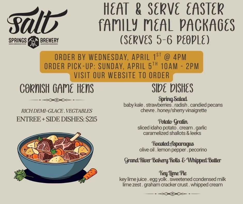 And More 🐑!! https://www.saltspringsbrewery.com/heat-serve-family-meals-catering-keg