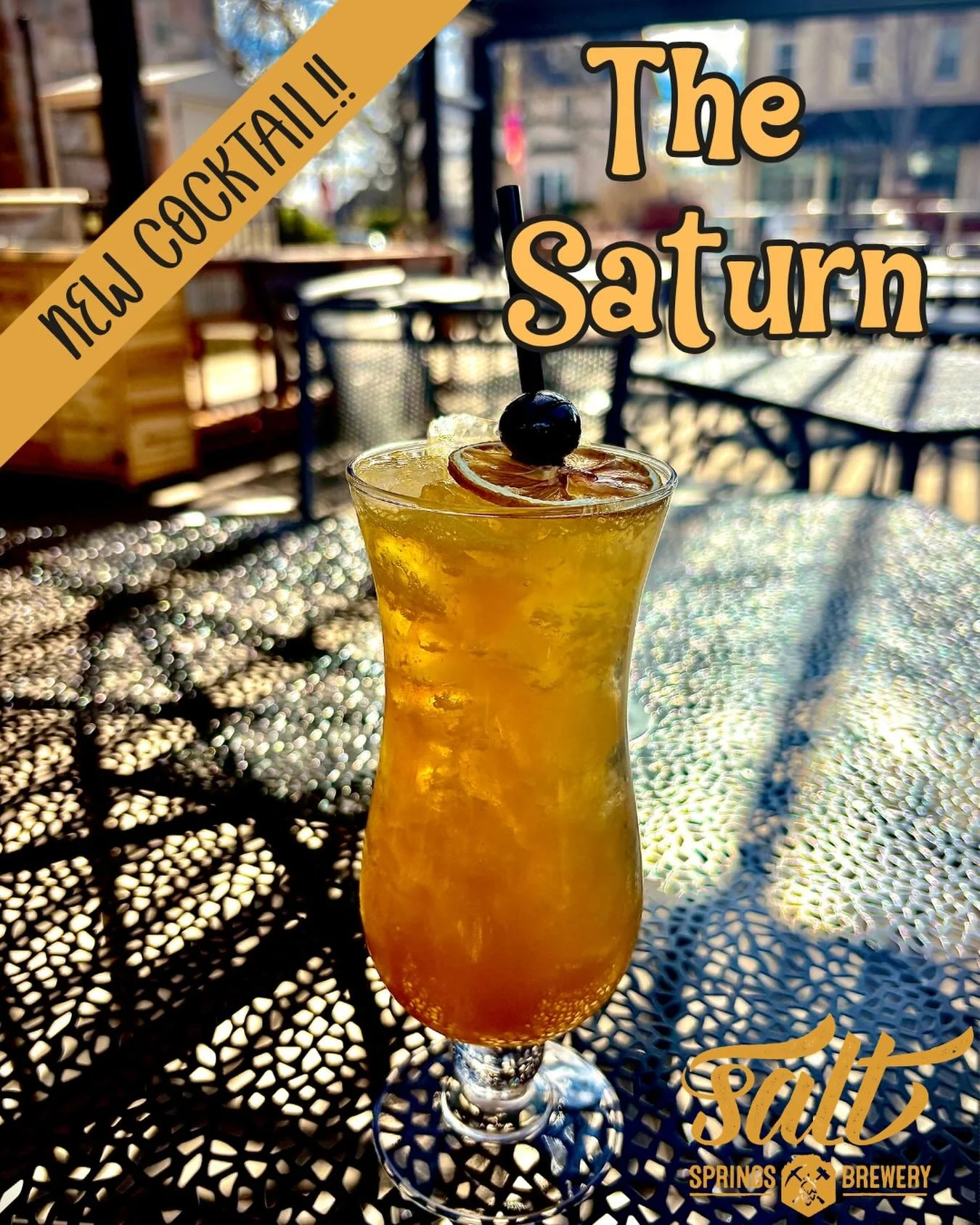 Orbiting into your new obsession 🪐✨

Meet The Saturn&mdash;an out of this world gin-based tiki cocktail that hits every note: bright lemon, lush passion fruit, house-made falernum, and a smooth touch of orgeat. It&rsquo;s tropical, balanced, and dan