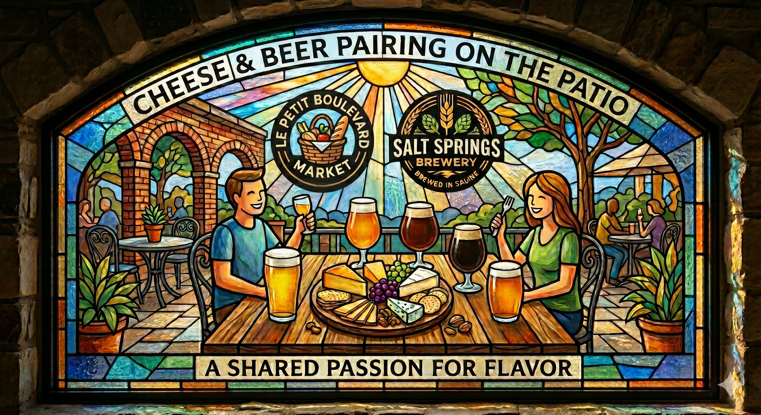 Beer &amp; Cheese Pairing: Le Petit Boulevard Market
