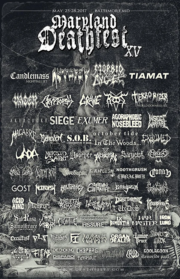 METALHEADS Podcast: 2017 Maryland Deathfest (partial) Coverage