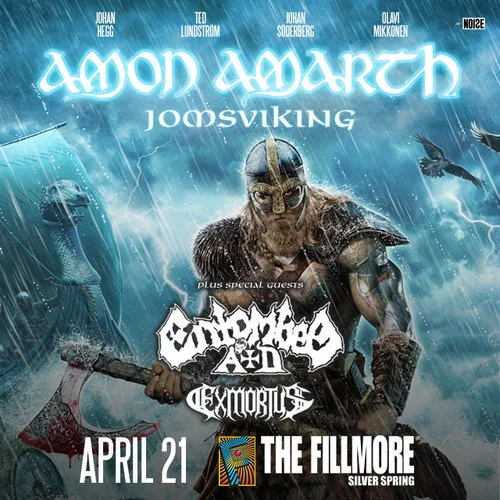 Amon Amarth @ The Fillmore, Silver Spring 4/21/2016