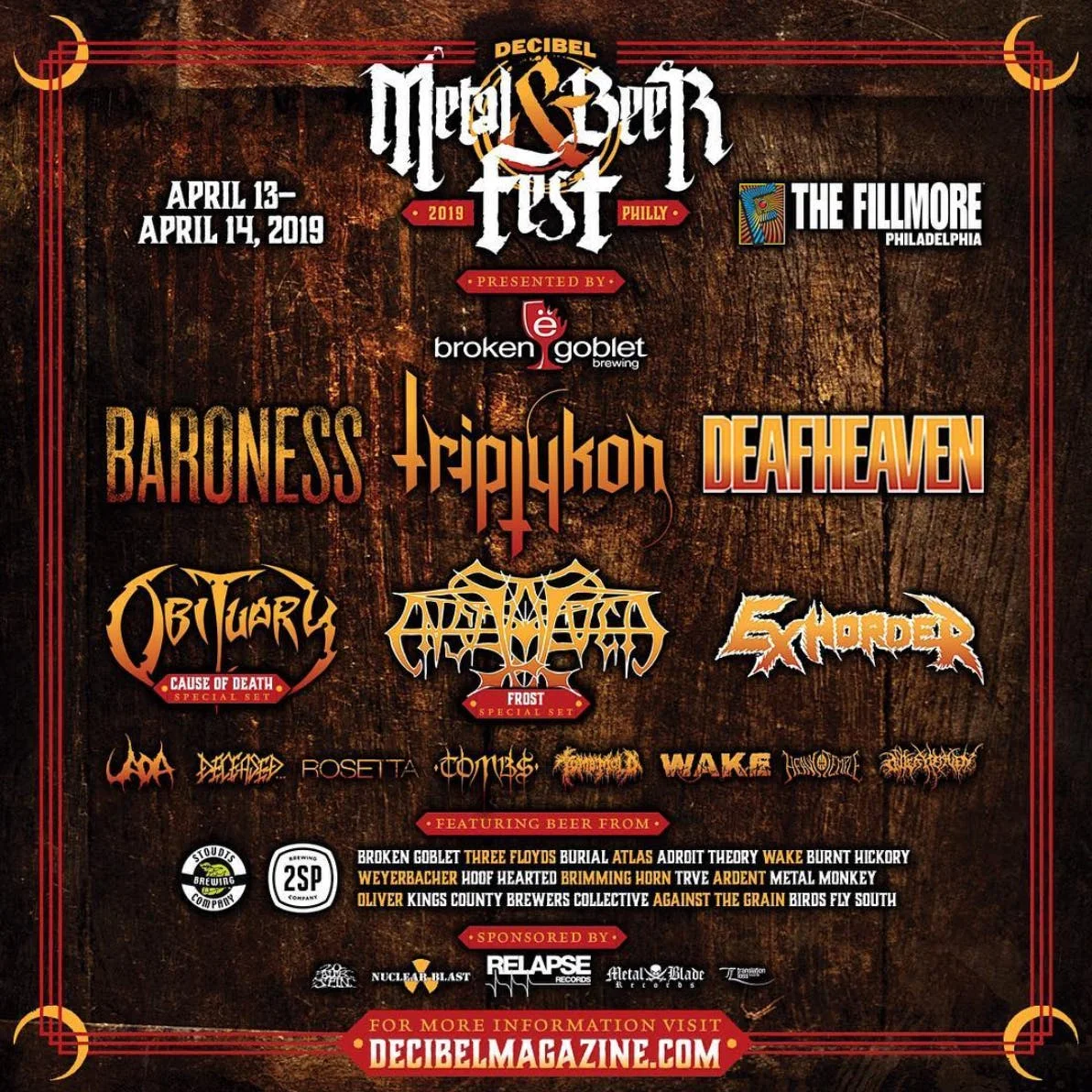 Metalheads Podcast Episode 87: Decibel Metal & Beer Fest Philly 2019