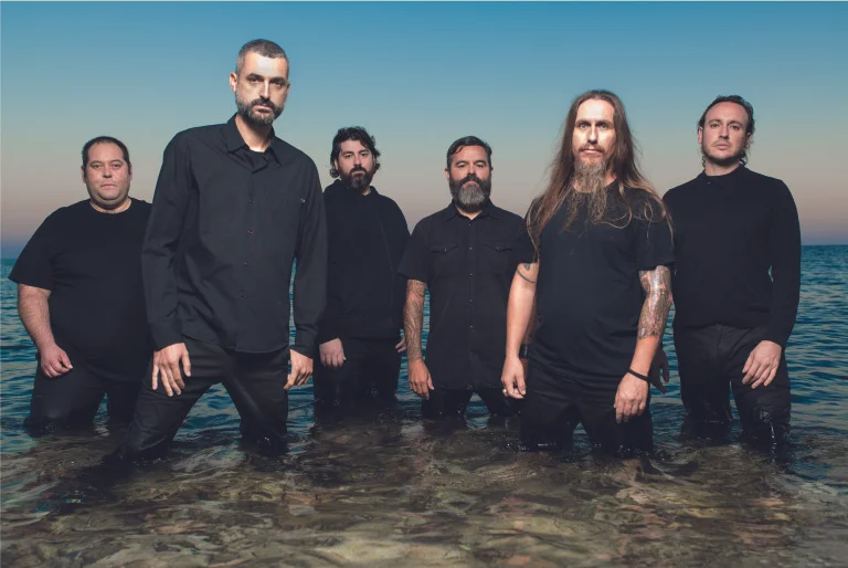 Helevorn, from left to right: Enrique (Keys & Pianos) | Josep (Vocals) | Guiem (Bass) | Sandro (Guitars) | Samuel (Guitars) | Xavi (Drums)