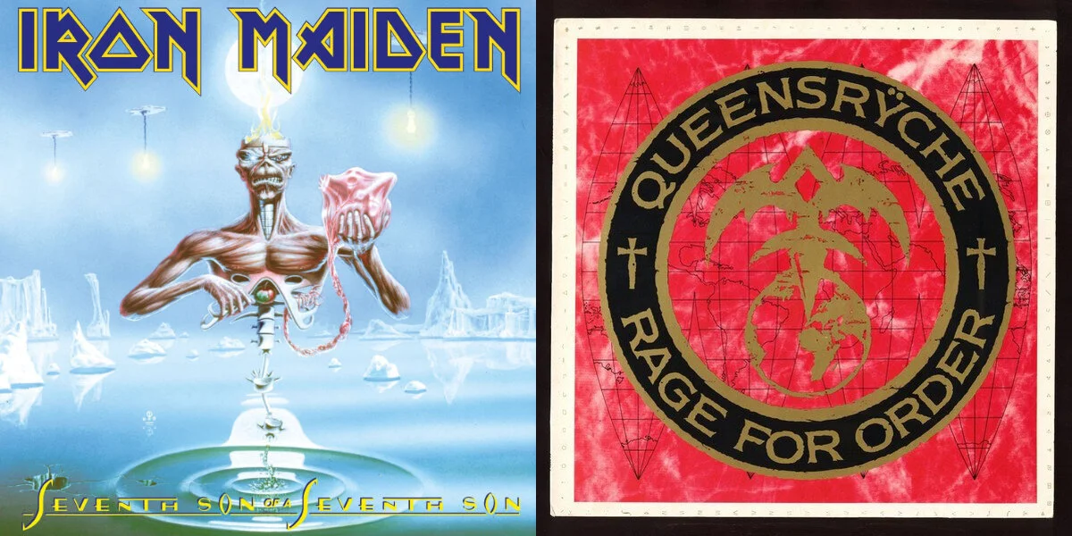 Metal Thunderdome: Iron Maiden's Seventh Son of a Seventh Son vs Queensryche's Rage For Order