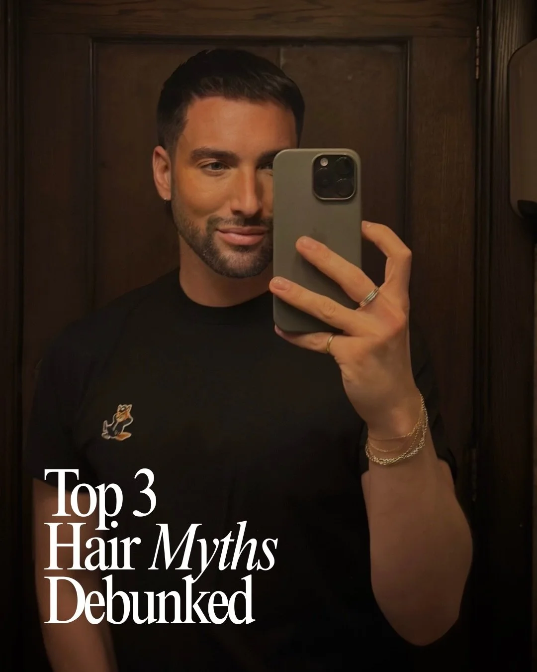 Let get down to business&hellip; Here&rsquo;s my playful way to &ldquo;debunk&rdquo; three of the most common hair myths I hear when consulting with new clients. Drop a myth in the comments that you want me to debunk! - Bobby