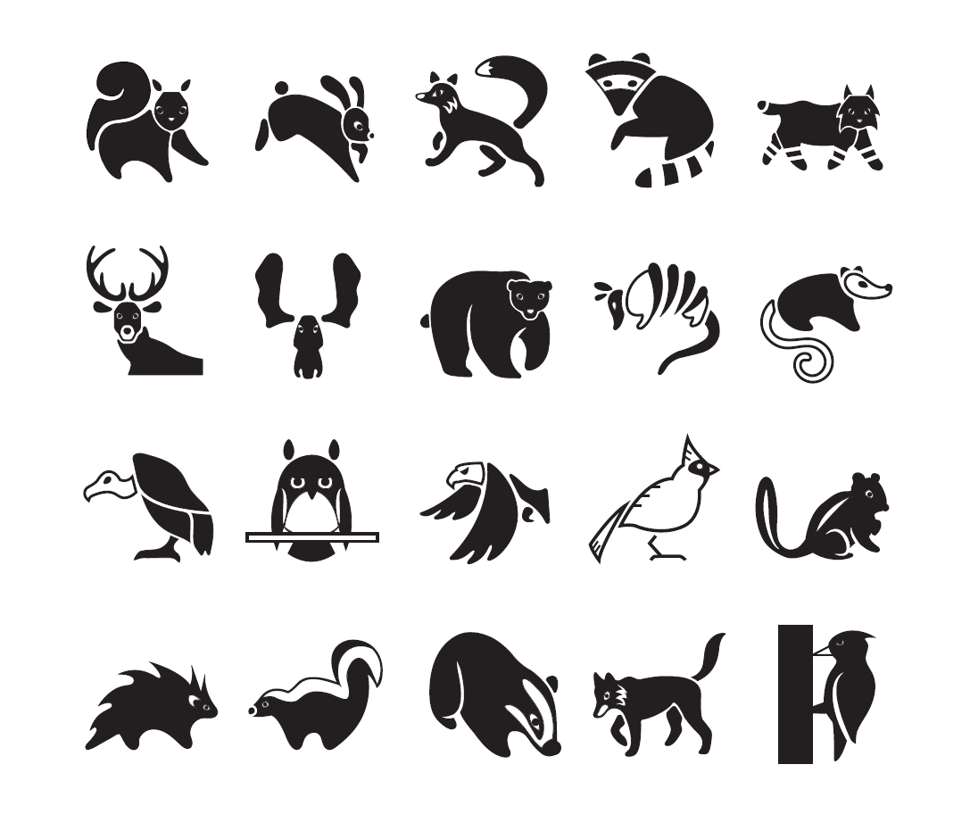 Animal Icon Symbols