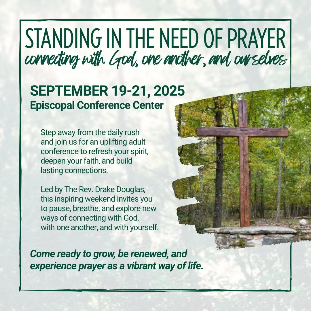 🌿🌿🌿Adult Conference Alert🌿🌿🌿
Join us September 19-21 for Standing in the Need of Prayer and discover prayer in ways that nourish your soul. 

Link in bio.  For more information visit our website at www.eccri.org.

#ECCRIEvents
#ECCRIConference
