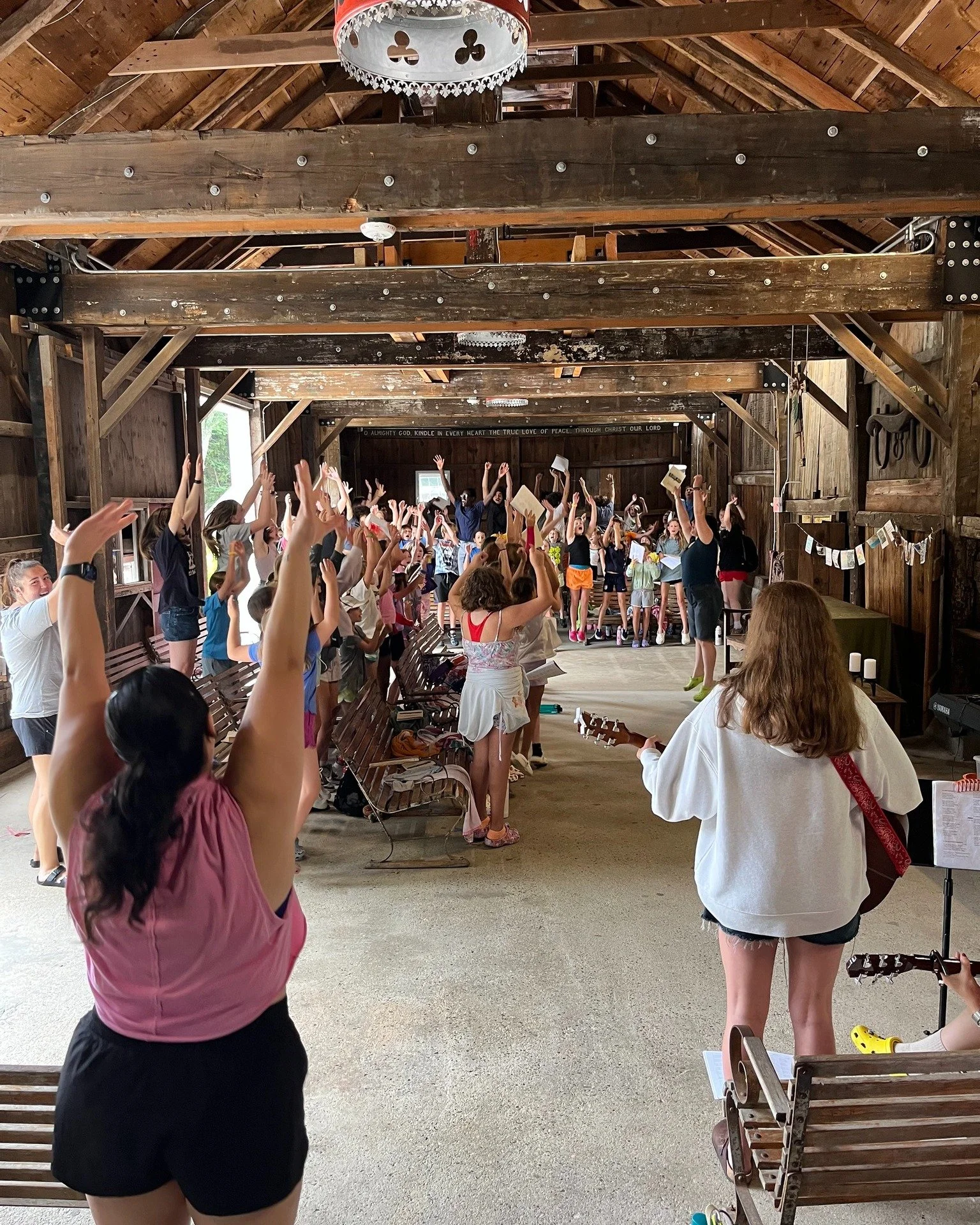We miss seeing the barn filled with people! Come and join us for Church in the Barn this Sunday, September 21 at 4:00pm, followed by coffee hour. All are welcome!