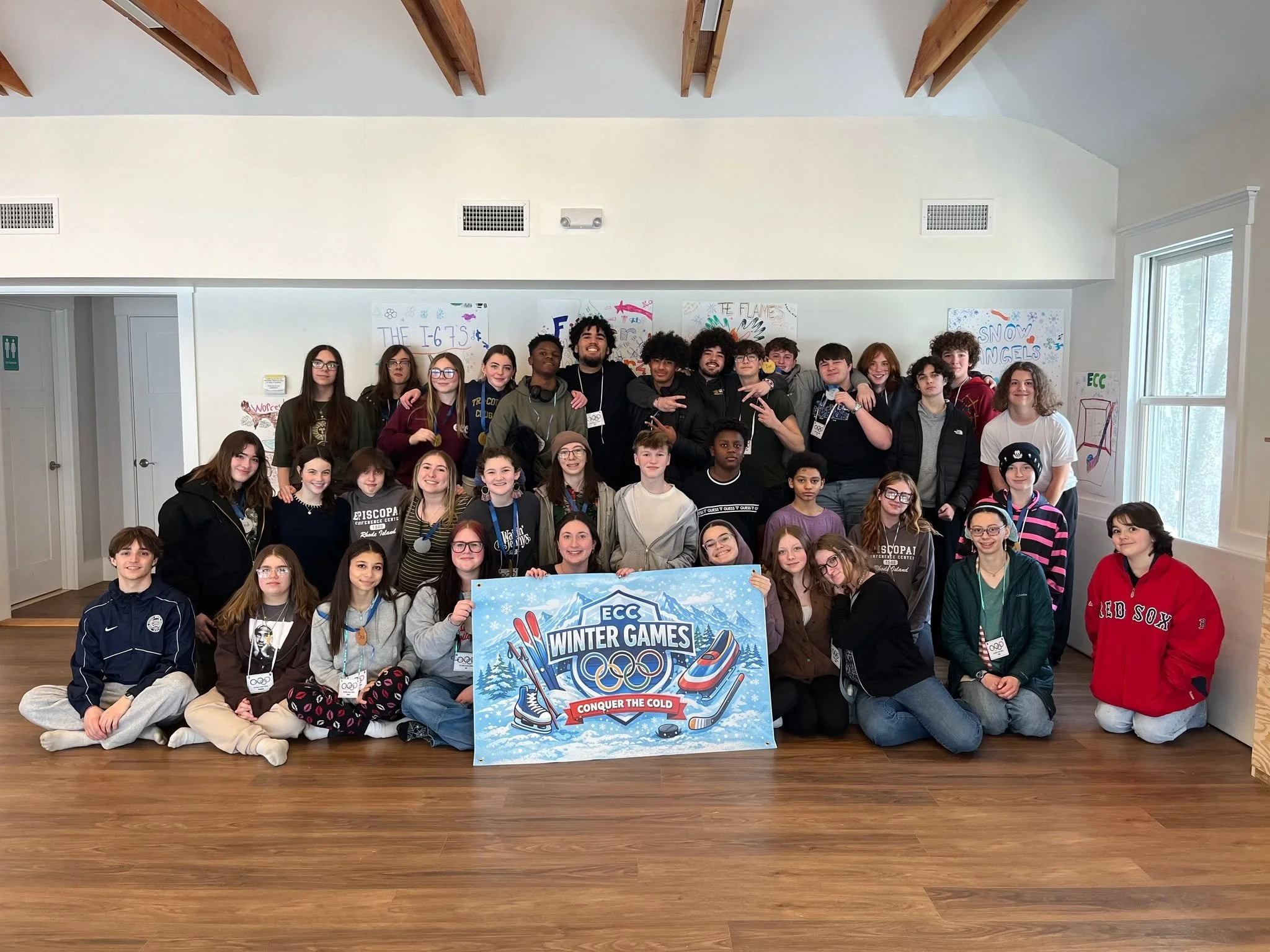 This blizzard has us thinking back on all of the fun we had at Winter Camp earlier this month! The weekend was full of competition, creativity, sportsmanship, and beautiful friendships. Although it feels hard to imagine right now with all of this sno