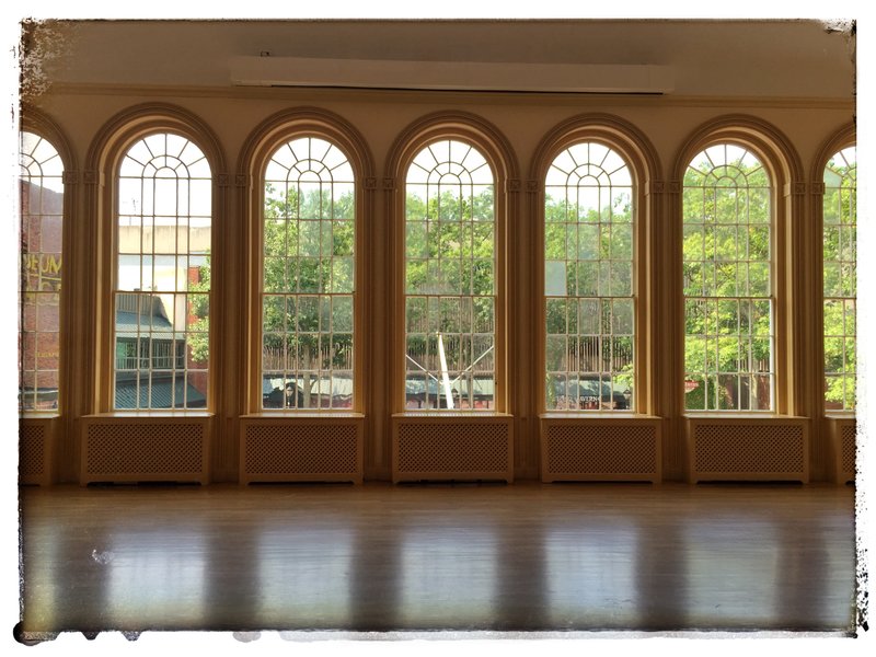 Design snapshot: PEM historic arched-top tall windows — Katie Hutchison Studio