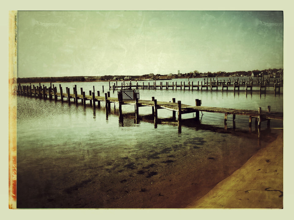 Edgartown winter piers