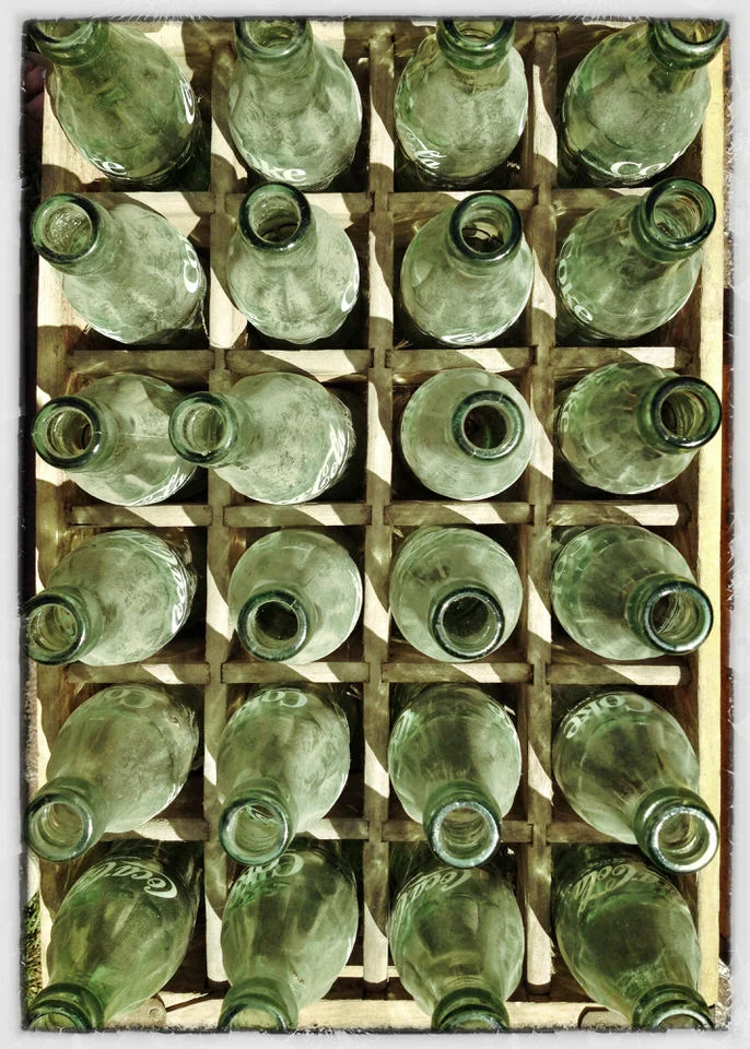 Coke bottles