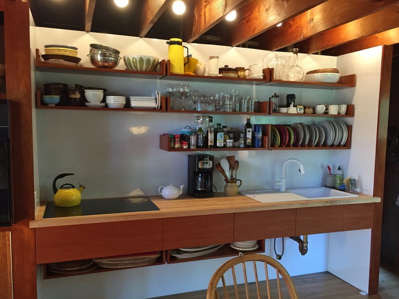 design snapshot: small modern kitchen work space — katie