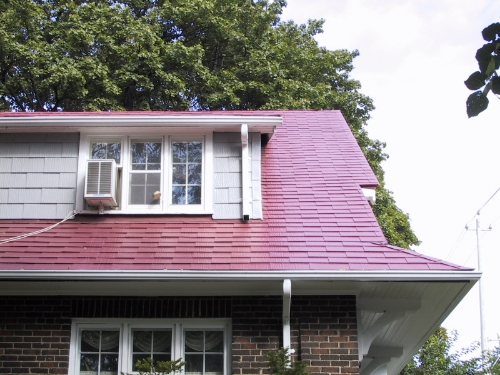 Metal shingles are becoming more common