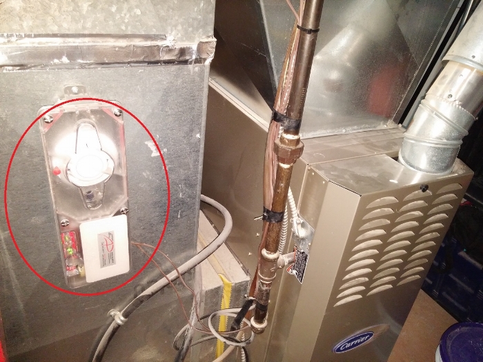In-duct smoke detector required in secondary suites