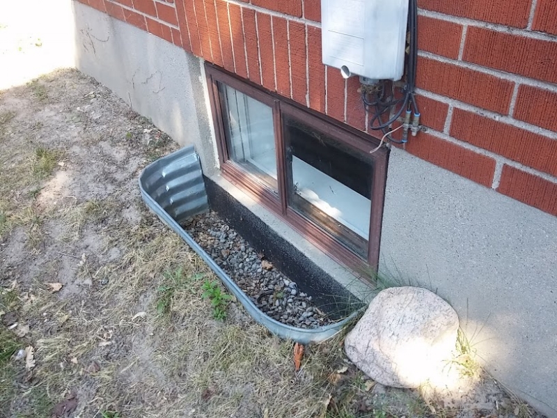Window wells that don't drain properly are also a big source of water leakage issues
