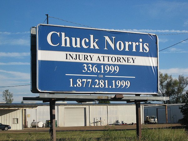 Insert Chuck Norris Fact in the comments below