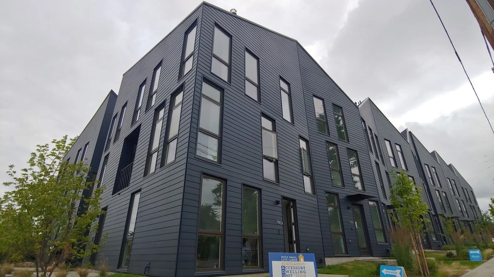 Townhouse complex with 2nd suites on the main floor - Designer: WaechterArchitecture.com