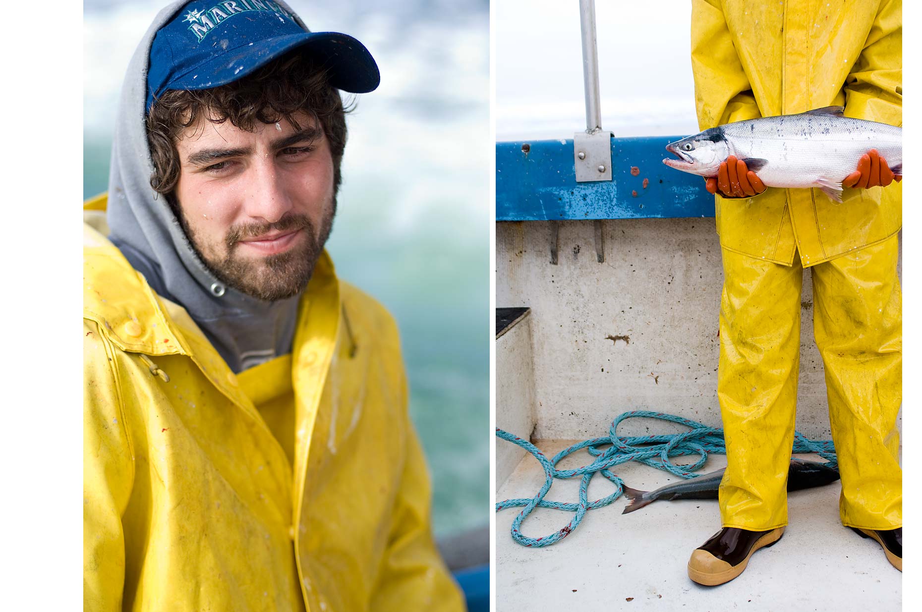 Commercial fishing on Bristol Bay. Photo by Nick Hal