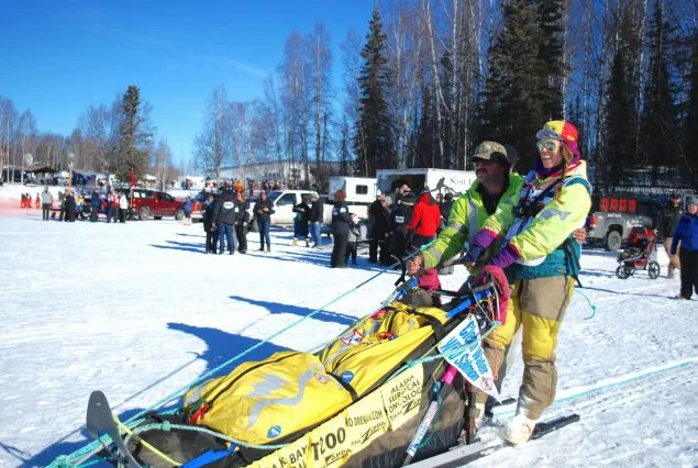 Set netter with a mission hits the Iditarod Trail