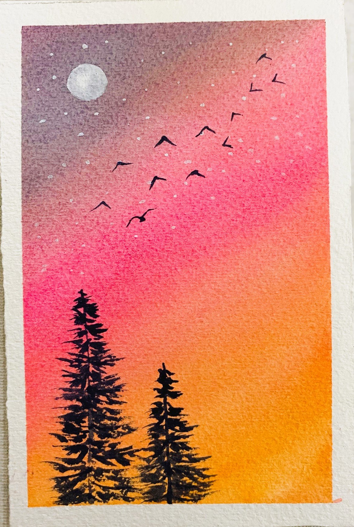 Snowy Evening (Back)