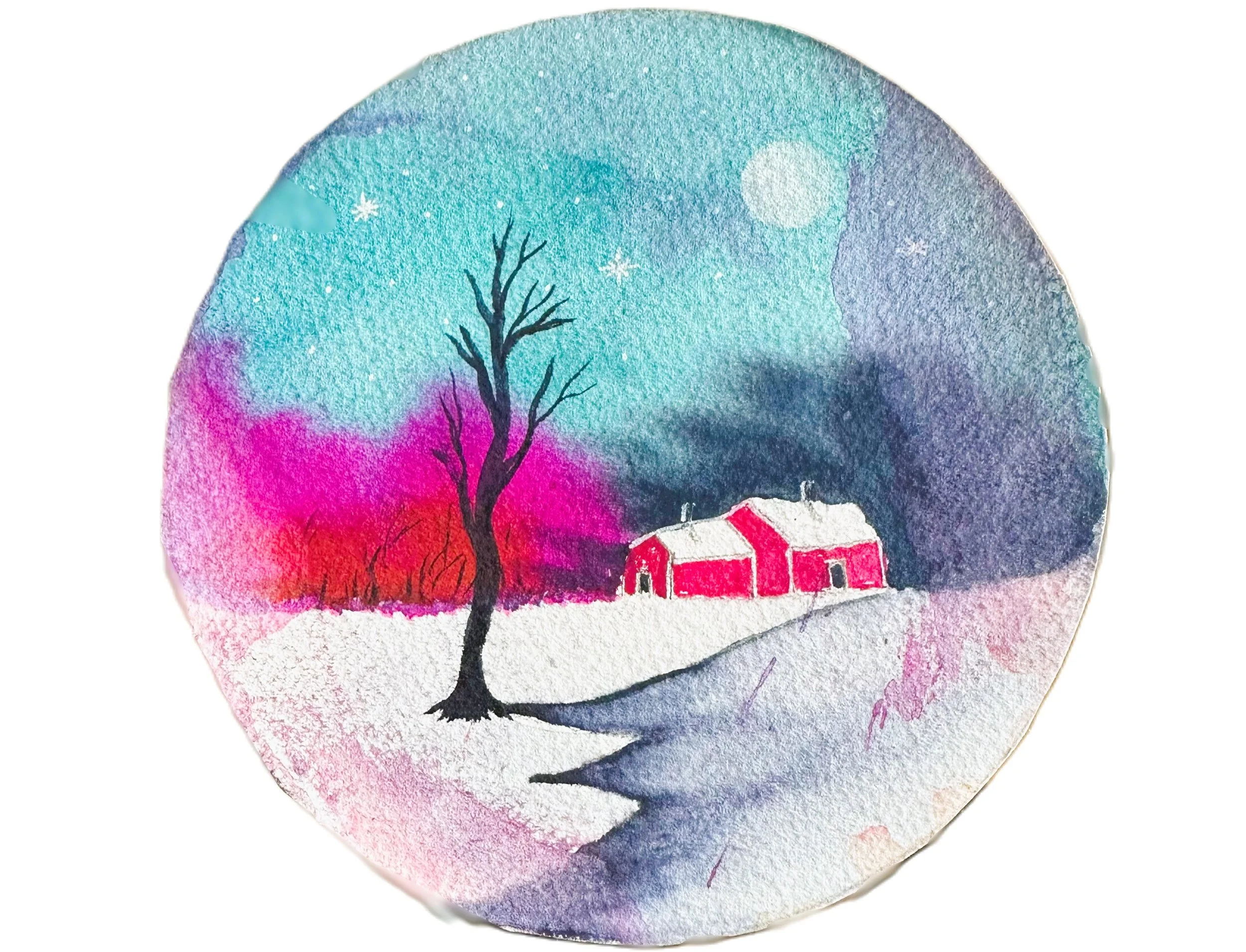 Red Barn in the Snow (Front).JPG