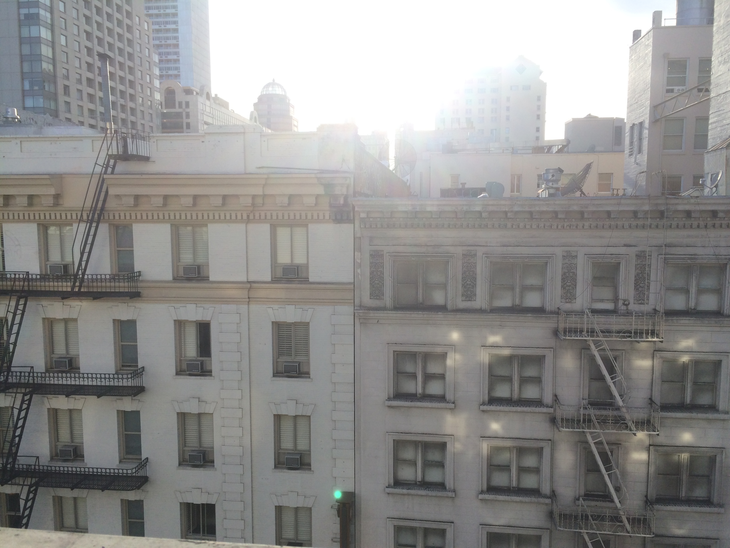 View from Hotel Stratford